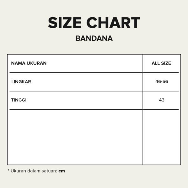 FBS Basic Bandana - Gambar 4