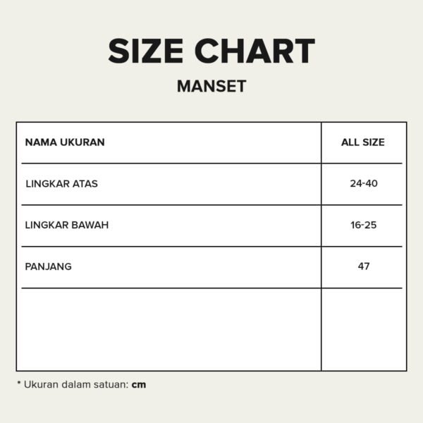 FBS Basic Manset Tangan Standart - Gambar 5