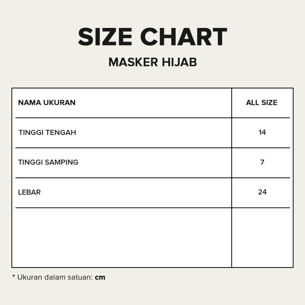 FBS Basic Masker Hijab