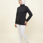 FBS Basic Kaos Krah Turtle Neck Lengan Panjang