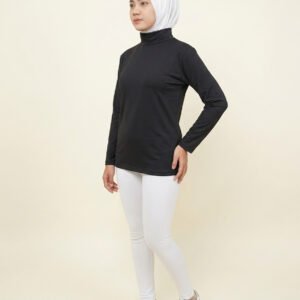 FBS Basic Kaos Krah Turtle Neck Lengan Panjang
