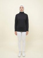 FBS Basic Kaos Krah Turtle Neck Lengan Panjang