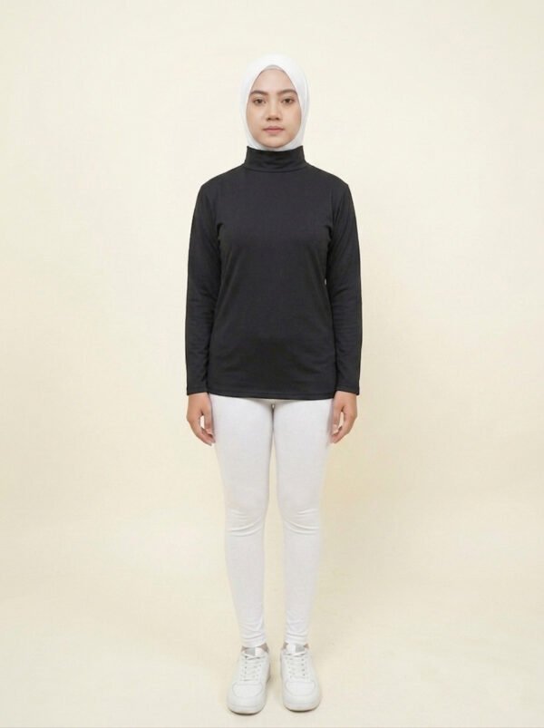 FBS Basic Kaos Krah Turtle Neck Lengan Panjang
