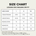 FBS Basic Celana Legging Rok Panjang Dri-Fit - Gambar 5