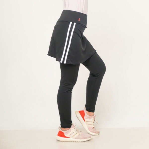 FBS Basic Celana Legging Rok Pendek Stripe - Gambar 2