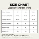 FBS Basic Celana Legging Rok Pendek Stripe - Gambar 6