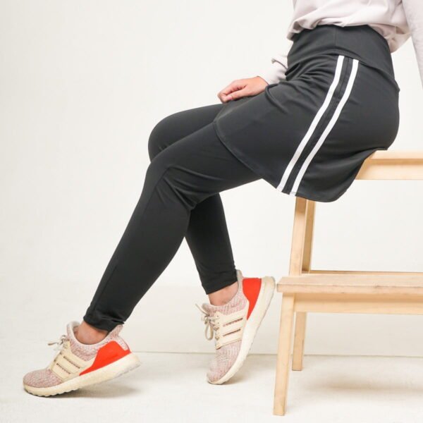 FBS Basic Celana Legging Rok Pendek Stripe - Gambar 5