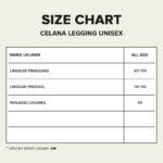 FBS Basic Celana Legging Unisex - Gambar 8