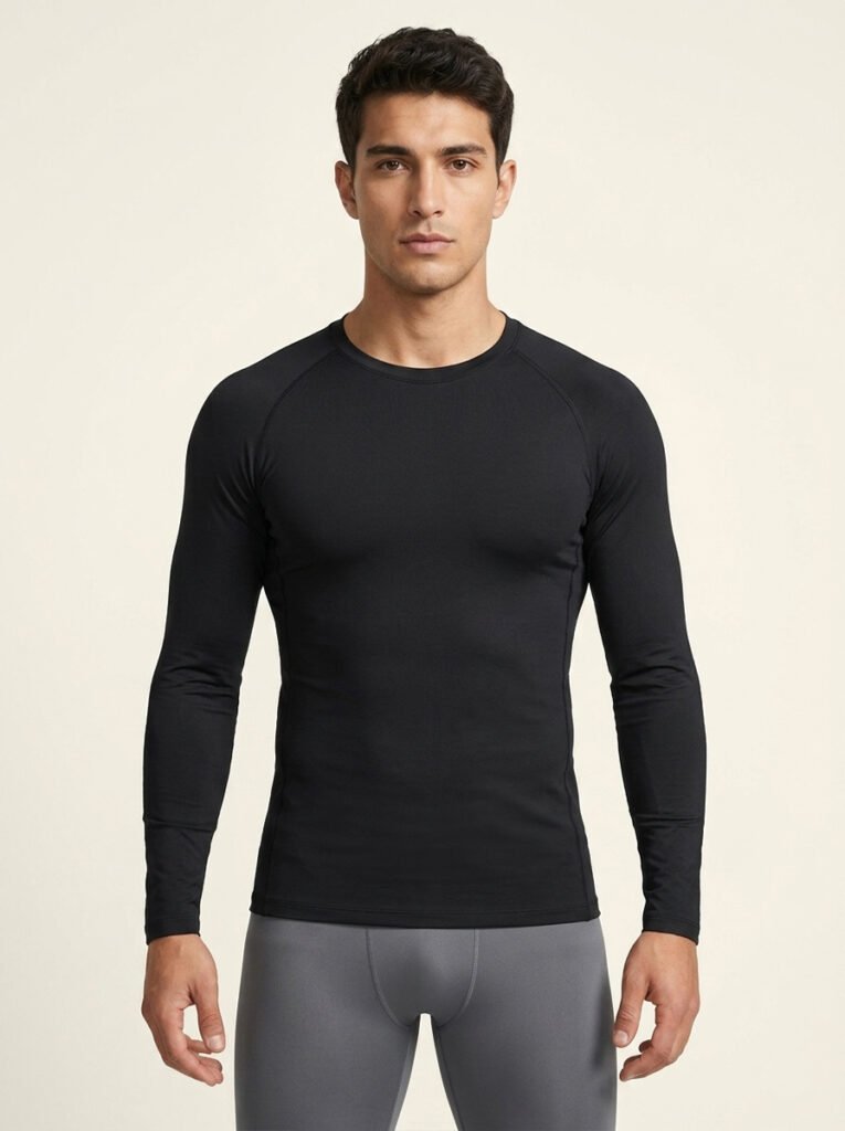 FBS Basic Kaos Baselayer Pria Lengan Panjang